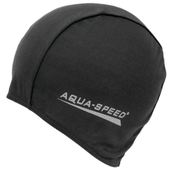 Шапка для плавання Aqua Speed POLYESTER CAP Black Onesize (091-07)