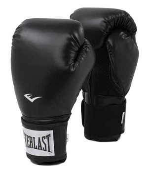 Боксерські рукавички Everlast, синтетична шкіра, червоні, 14 унцій