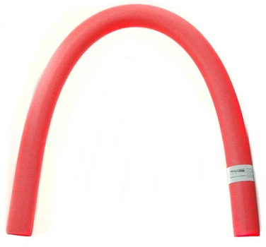 Аквапалка для плавання та аквафітнесу Aqua Speed Pool noodle червоний 160см (166-31)