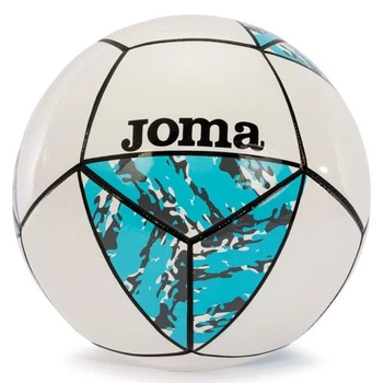Футбольный мяч для тренировок Joma, универсальный, бутиловая камера, размер 5, бело-бирюзовый