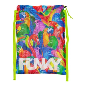 Сумка-сітка Funky Bright Birds 65×49 см з нейлонової сітки для тренувального спорядження (9F2520E7D4A2)