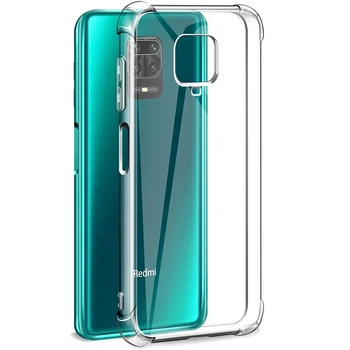 Чохол Fiji Proof для Xiaomi Redmi Note 9 Pro бампер із посиленими бортами Transparent