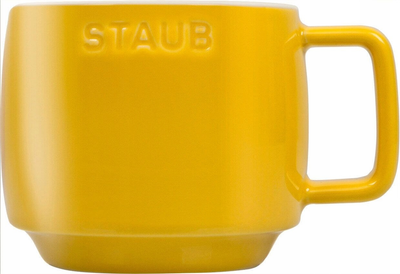 Kubek Staub Serving ceramiczny Żółty 250 ml (3272340059247)