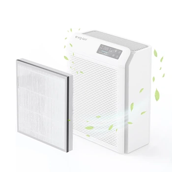 Фильтр для очистителя воздуха Evoair HOMI P300 – оригинальный 3-в-1, True HEPA H13 + активированный уголь + предварительный фильтр