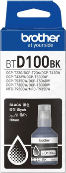 Чорнило Brother BT-D100BK 108 мл Black (BTD100BK)