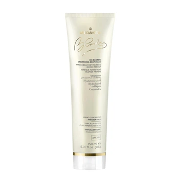 Маска для защиты волос и усиления холодных оттенков блонда Medavita Blondie Ice Blonde Enhancing Deep Mask