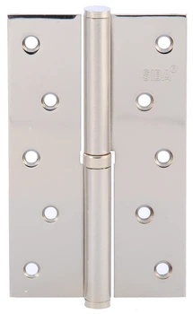 Петля дверная SIBA 125 мм, правая, матовый никель (1 ВВ 5'' Х 3'' Х 2,5ММ FHP R SN)