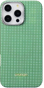 Чохол для смартфона Pitaka Ultra-Slim Case для Apple iPhone 16 Pro Max Forest Green (KI1602PFOR)