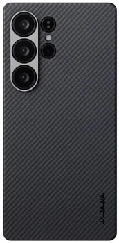 Панель Pitaka Ultra-Slim Case Classic Twill 600D для Samsung Galaxy S25 Ultra Black/Grey (KS2501U)