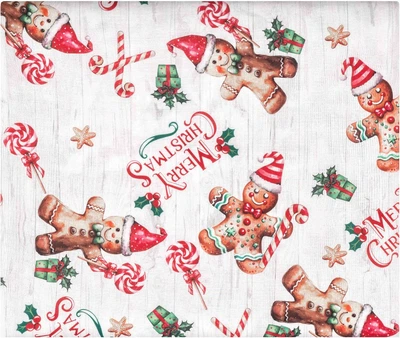 Скатерть ARDESTO Christmas Gingerbread 120х140 см (ART07HG)