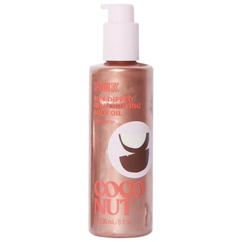 Масло для тела с шиммером PINK Victoria’s Secret Coconut Highlighting Body Oil 236 мл