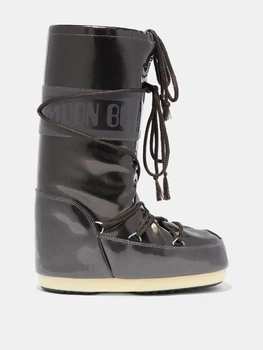Дитячі мунбути Tecnica Moon Boot Vinil Met black junior 23-26