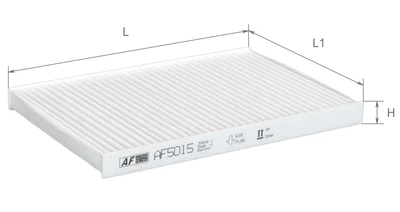 Фильтр салона Alpha Filter KIA Ceed/Sports Wagon 1.4/1.6/2.0, HYUNDAI i30 1.4/1.6/2.0 (97133-1H000, 97133-2L000, 97133-2L000AT, S97133-2L000AT) (AF5015)