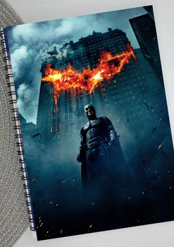 Блокнот Бетмен Batman Бетмен на пружині 48 аркушів А6 (21286)
