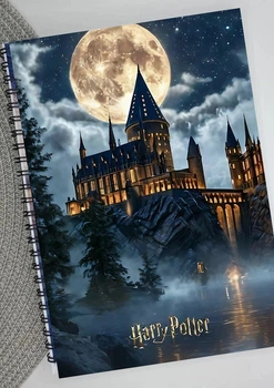Тетрадь Гарри Поттер Harry Potter на пружине 48 листов линия (33636)