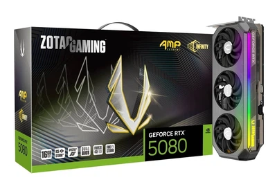 Видеокарта ZOTAC GAMING GeForce RTX 5080 AMP Extreme INFINITY (ZT-B50800B-10P)