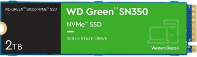 SSD накопитель 2 TB WD Green SN350 (WDS200T3G0C)