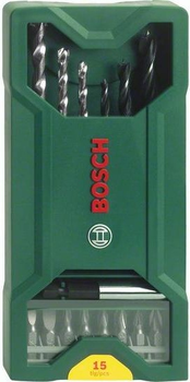Набір свердел Bosch Mini-X-Line 15 szt 2607019579 (3165140430289)
