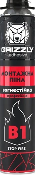 Пена монтажная профессиональная Grizzly B1 огнестойкая 750 мл (4823048034662)