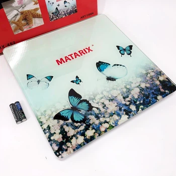 Весы напольные MATARIX MX-452 180 кг, Весы напольные для измерения массы тела, Электронные весы бабочки