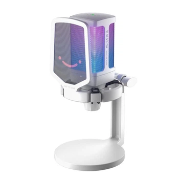 Микрофон конденсаторный Fifine FQ-6 RGB USB White