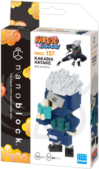 Klocki konstrukcyjne Nanoblock Naruto Kakashi Hatake 180 elementów NBCC-137 (4972825224243)