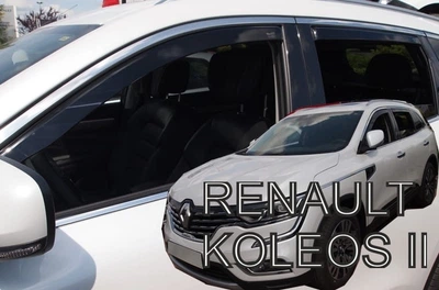 Дефлекторы окон ветровики Renault Koleos 5D 16- вставные 4шт Heko Рено Колеос АМ0054677