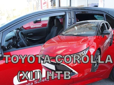 Дефлектори вікон вітровики Toyota Corolla 4D HB 18- вставні 4шт Heko Тойота Королла АМ0054692
