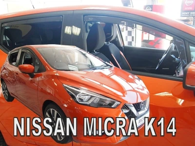 Дефлекторы окон ветровики Nissan Micra K14 5D 17- вставные 4шт Heko Ниссан Микра АМ0054669