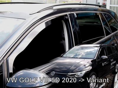 Дефлектори вікон вітровики Volkswagen Golf 8 Variant 20- вставні 4шт Heko Фольксваген Гольф АМ0054609