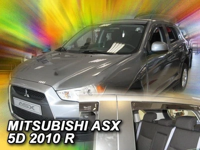 Дефлекторы окон ветровики Mitsubishi ASX 5D 10-23 вставные 4шт Heko Митсубиси АСХ АМ0007567