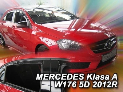 Дефлекторы окон ветровики Mercedes A W176 5d 12-18 вставные 4шт Heko Мерседес А АМ0007513