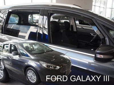 Дефлекторы окон ветровики Ford Galaxy 3d 5d 15- вставные 2шт Heko Форд Галакси АМ0007246