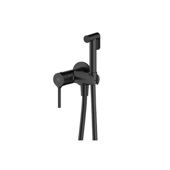 Смеситель для биде KFA Armatura Silvia Black 2039-512-81 скрытого монтажа