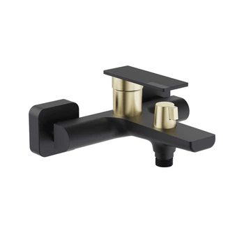 Змішувач для ванни Aqua Rodos Cuba 03 Black Matte