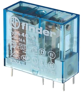 Реле Finder 1CO 16A 12В (406190120000)