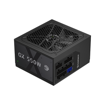 Блок питания модульный для ПК GameMax GX 550GF ATX 2.53 550W 120 мм вентилятор 80+ Gold Black