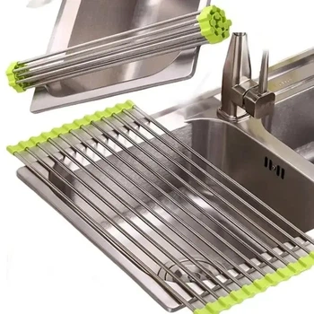 Сушарка для посуду на раковину Wash Basin Dryer 12 секцій тримач для сушіння посуду 7381