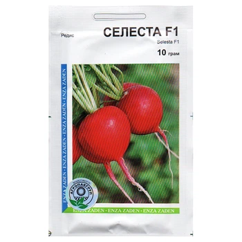 Семена редиски Селеста F1 10 г Enza Zaden, Голландия