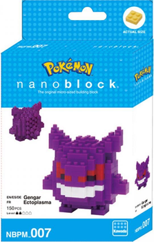 Klocki konstrukcyjne Nanoblock Pokemon Gengar 150 elementów NBPM_007 (4972825146804)