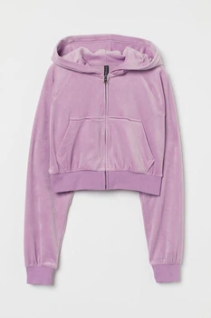 Жіноча толстовка H&M 211103-3 L(175/104) фіолетовий (02111030005)