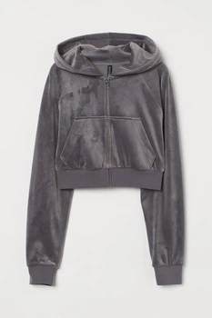 Жіноча толстовка H&M 210274-3 XL(175/116) сірий (02102740006)