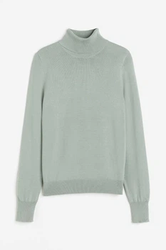 Жіночий светр H&M 211286-4 L(175/104) зелений (2112860005)