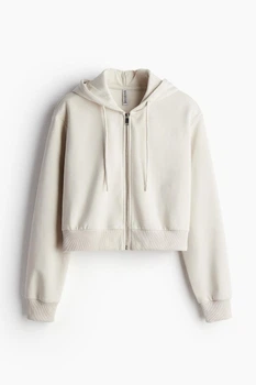 Жіноча толстовка H&M 208300-4 2XS(155/76) молочний (2083000001)