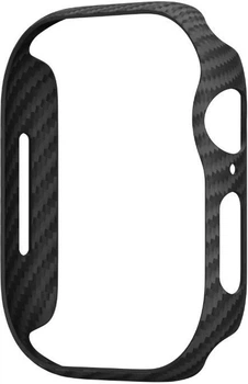 Etui plecki Pitaka Air Case do Apple Watch 10 46mm Black/Grey (AWB2401)