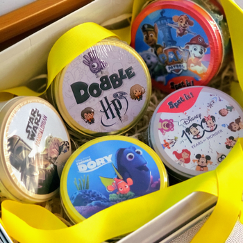 Настольная игра Asmodee Подарочный бокс Dobble / Spot It 5 шт в одной коробке Дубль / Спот Ит