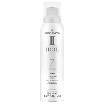 Спрей-воск экстрасильной фиксации Titan Medavita Idol Extreme Wax Spray
