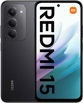 Мобільний телефон Xiaomi Redmi 15 4G 6/128GB NFC Midnight Black (MZB0KPKEU)
