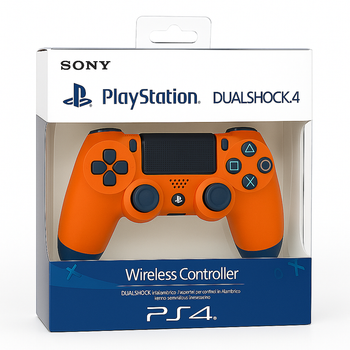 Беспроводной геймпад Sony Dualshock 4 PlayStation 4 V2 желто-горячий Orange джойстик PS4 V3