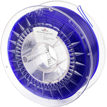 Пластик для 3D принтера Filament Spectrum PET-G Premium1.75мм 1000 г Blue (5903175657657)